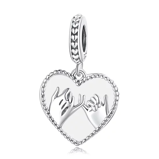 (image pour) Pendentif Pandora Style Love Main dans la Main - SCC2270
