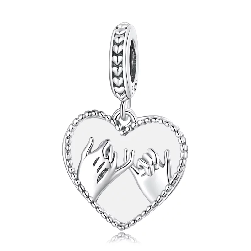 (image pour) Pendentif Pandora Style Love Main dans la Main - SCC2270