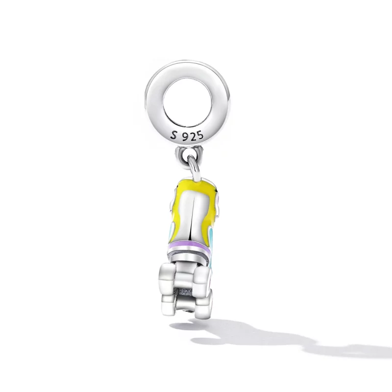 (image pour) Pendentif patins à glace de style Pandora - SCC2213 - Afficher 3