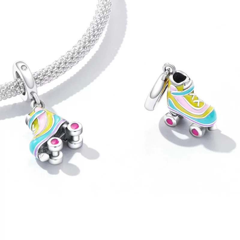 (image pour) Pendentif patins à glace de style Pandora - SCC2213 - Afficher 4