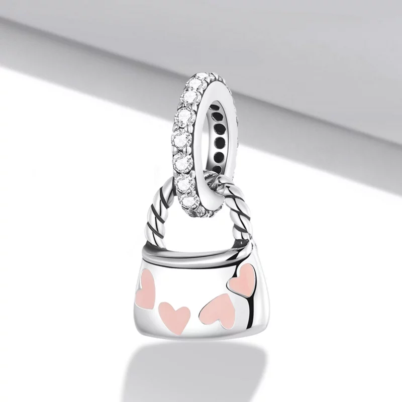 (image pour) Pendentif Sac Cœur Exquis de Style Pandora - SCC2153 - Afficher 2