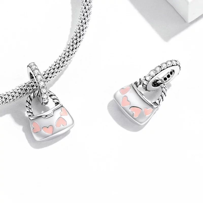 (image pour) Pendentif Sac Cœur Exquis de Style Pandora - SCC2153 - Afficher 4