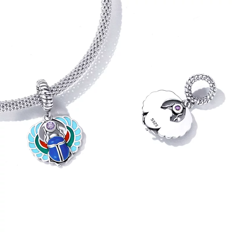 (image pour) Pendentif Scarabée de style Pandora - SCC2255 - Afficher 4