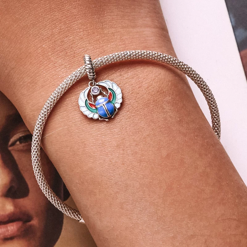 (image pour) Pendentif Scarabée de style Pandora - SCC2255 - Afficher 6