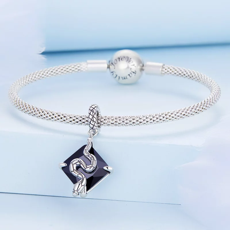 (image pour) Pendentif Serpent Style Pandora - BSC691 - Afficher 3