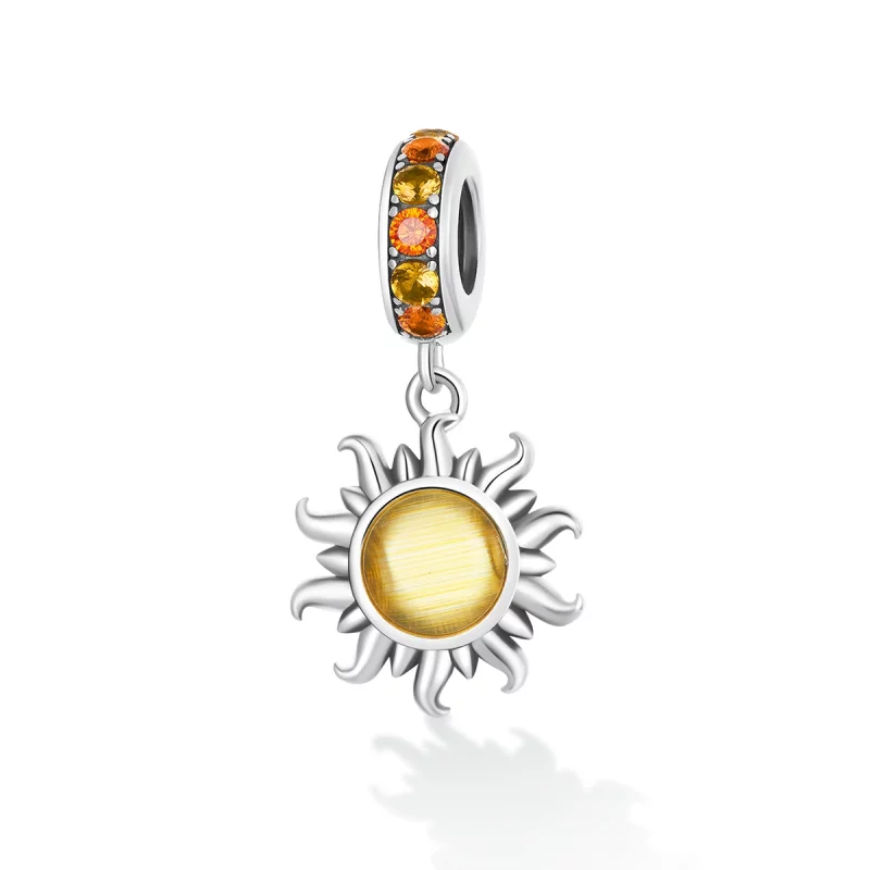 (image pour) Pendentif style Pandora avec petit soleil - SCC2210 - Afficher 2