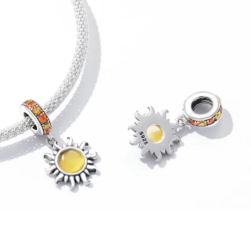 (image pour) Pendentif style Pandora avec petit soleil - SCC2210 - Afficher 4