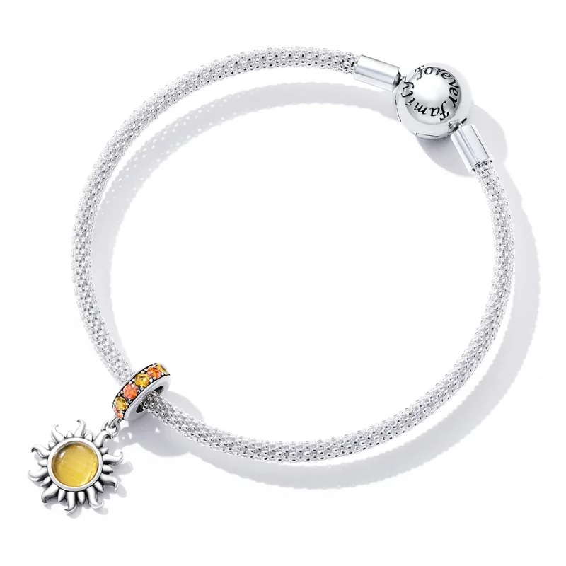 (image pour) Pendentif style Pandora avec petit soleil - SCC2210 - Afficher 5