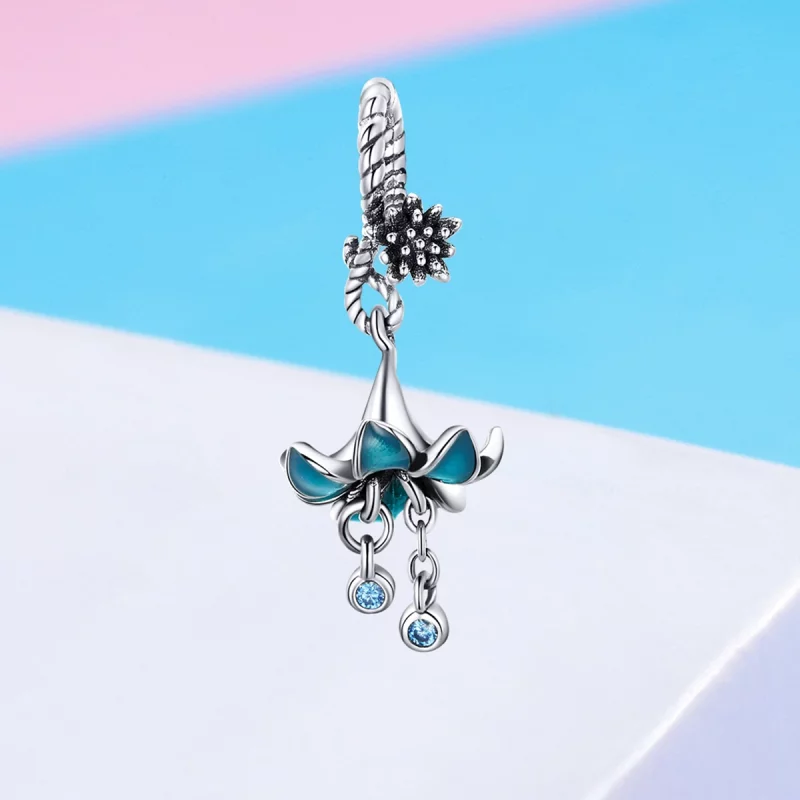 (image pour) Pendentif style Pandora Dream Orchid Dangle - BSC034 - Afficher 2
