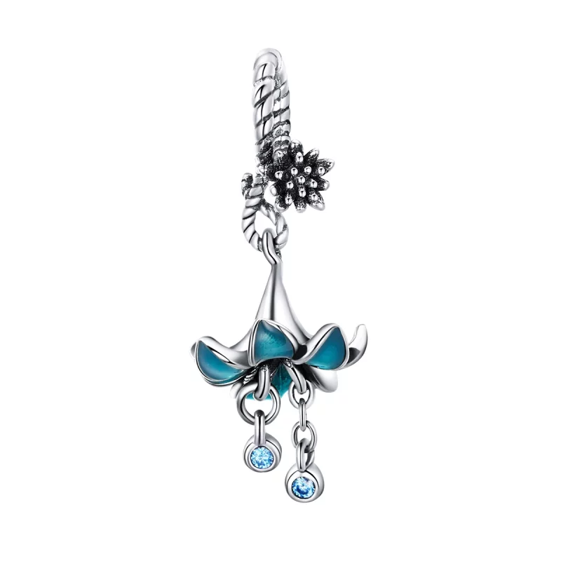 (image pour) Pendentif style Pandora Dream Orchid Dangle - BSC034