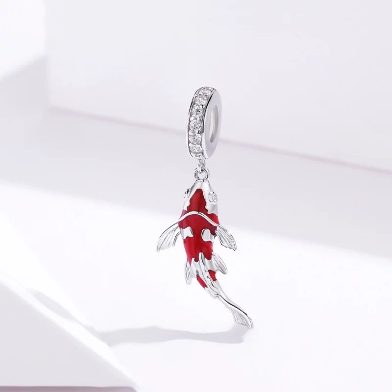 (image pour) Pendentif style Pandora Koi Chanceux - BSC085 - Afficher 2