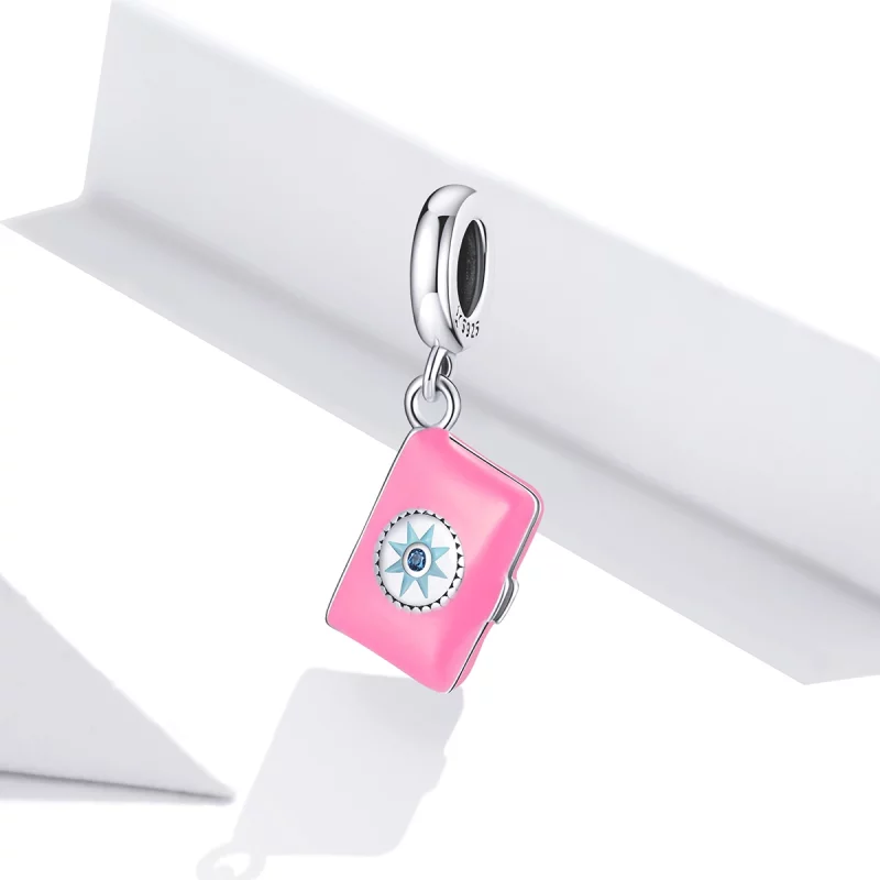 (image pour) Pendentif style Pandora Love Diary Dangle - SCC1748 - Afficher 2