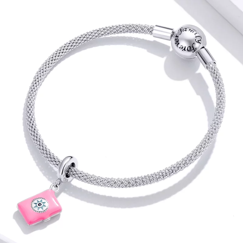 (image pour) Pendentif style Pandora Love Diary Dangle - SCC1748 - Afficher 3