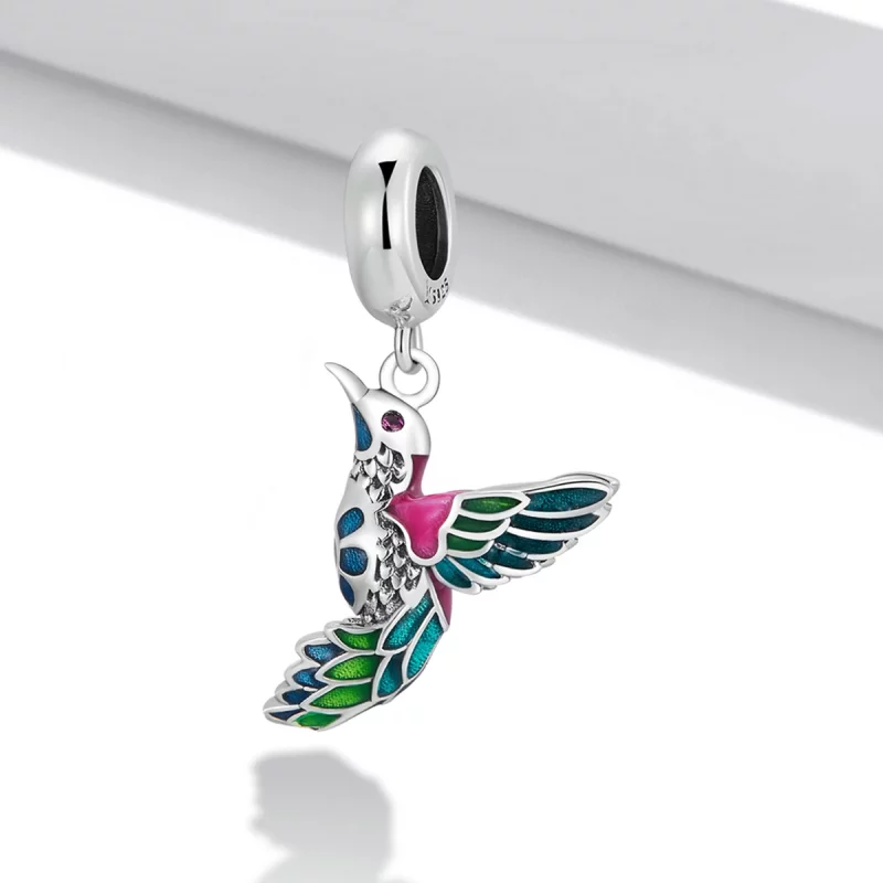 (image pour) Pendentif style Pandora Martin-pêcheur - SCC2126 - Afficher 2