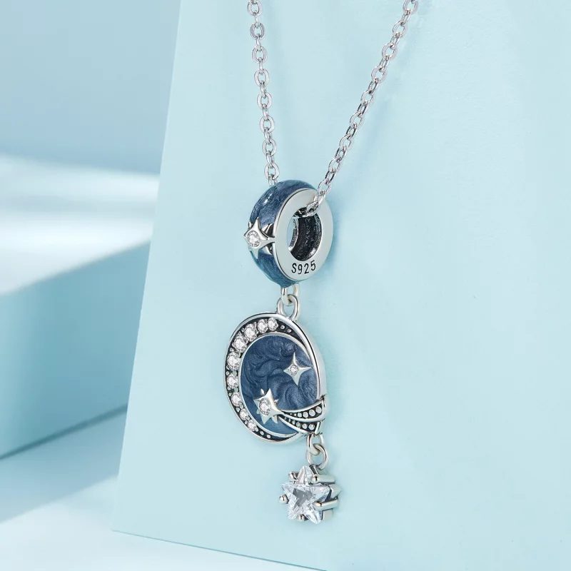 (image pour) Pendentif style Pandora étoile galactique - SCC2369 - Afficher 2