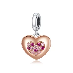 (image pour) Promesse d'amour Pandora Style Dangle - BSC396