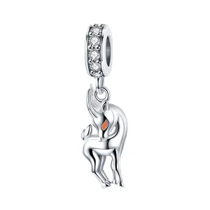 (image pour) Style Pandora Dernière Antilope Tibétaine Pendante - BSC046