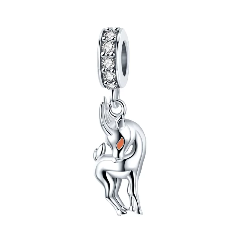 (image pour) Style Pandora Dernière Antilope Tibétaine Pendante - BSC046