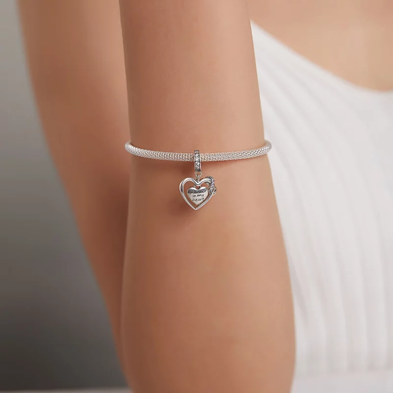 (image pour) Style Pandora Infinity Love Dangle - BSC482 - Afficher 5