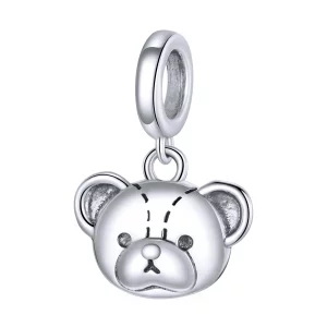 (image pour) Style Pandora Mignon ours à breloque - SCX120-L
