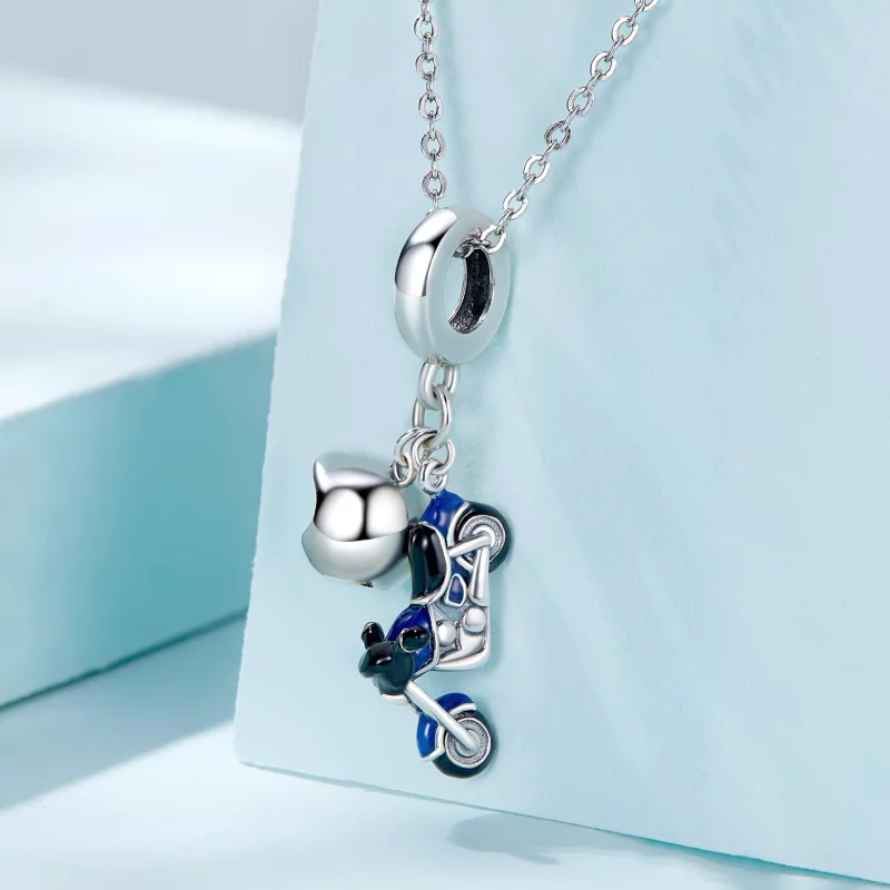 (image pour) Style Pandora Moto Pendentif - SCC2364 - Afficher 2
