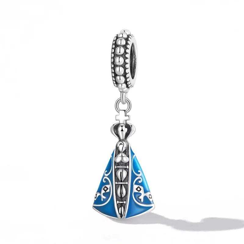 (image pour) Style Pandora Notre-Dame d'Aparecida Dangle - SCC2238 - Afficher 2