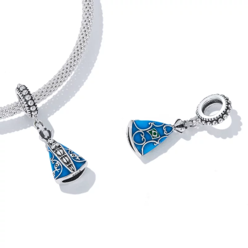 (image pour) Style Pandora Notre-Dame d'Aparecida Dangle - SCC2238 - Afficher 4