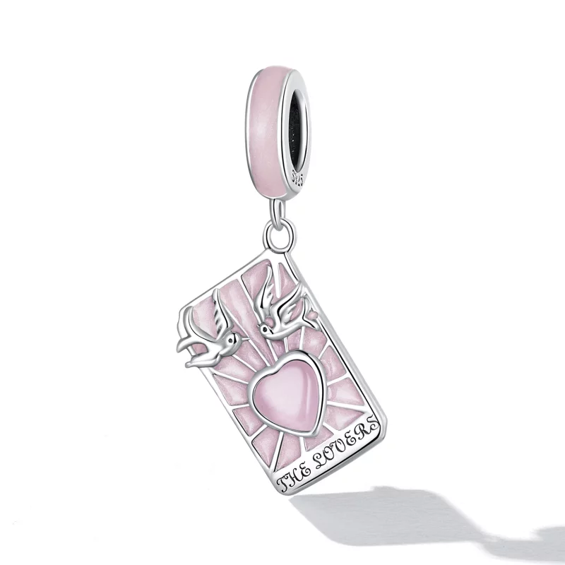 (image pour) Style Pandora Tarot - Breloque Amoureux - SCC2263 - Afficher 2