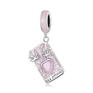 (image pour) Style Pandora Tarot - Breloque Amoureux - SCC2263