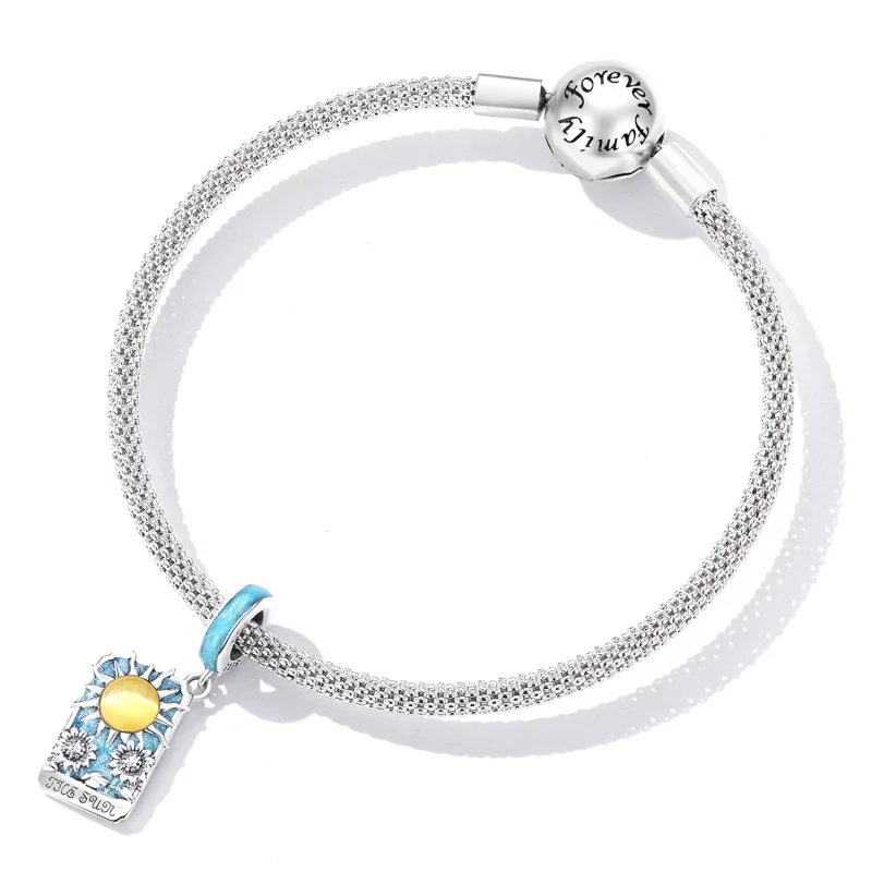 (image pour) Style Pandora Tarot - Pendentif Soleil - SCC2264 - Afficher 5