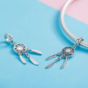 Charm Pendant Style PANDORA Attrapeur de rêves - SCC961