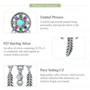 Charm Pendant Style PANDORA Attrapeur de rêves - SCC961