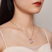 Collier lune de style Pandora - BSN311