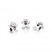 PANDORA - Charm Délicieux Bonhomme en Pain d'épices - 792002EN07