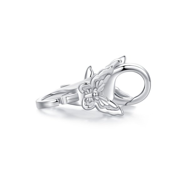 Pandora Style Papillon double fermoir homard - BSP022