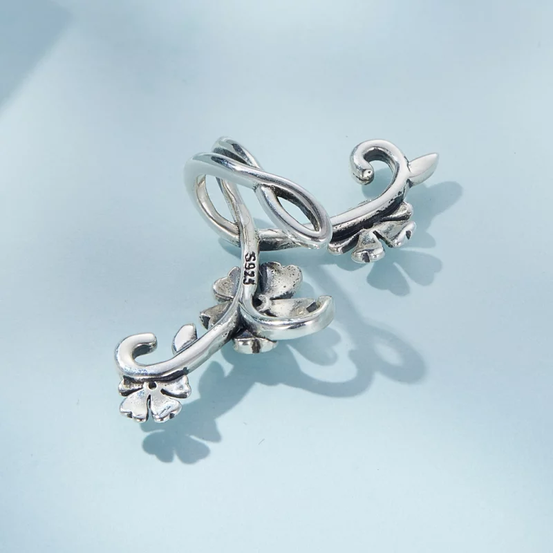 (image pour) Pince d'oreille au style Pandora avec motif - SCE1512 - Afficher 4