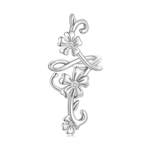 (image pour) Pince d'oreille au style Pandora avec motif - SCE1512