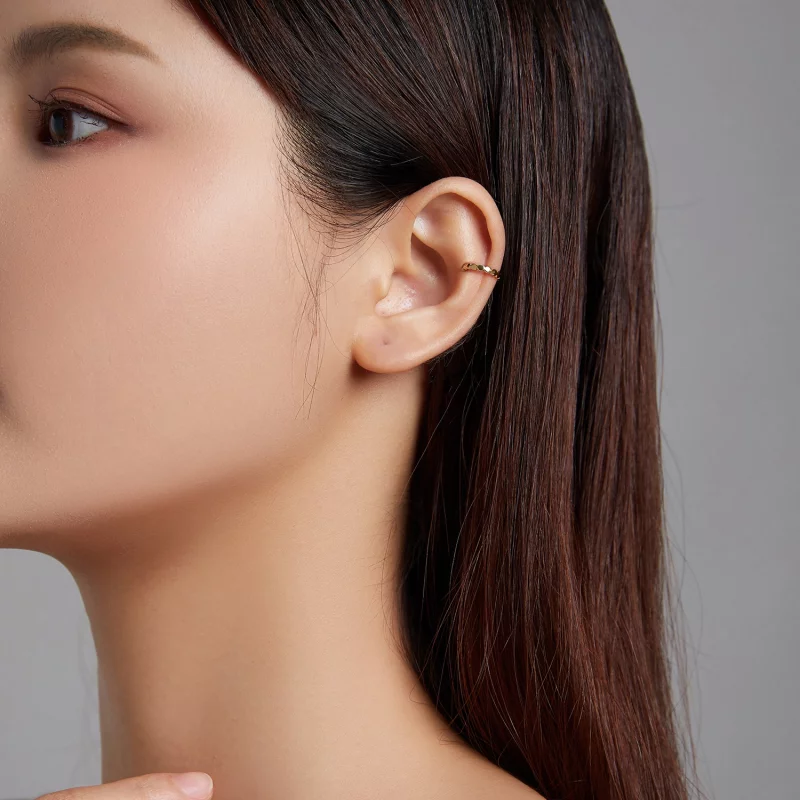 (image pour) Pince d'oreille simple de style Pandora - SCE1251 - Afficher 7