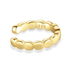 (image pour) Pince d'oreille simple de style Pandora - SCE1251
