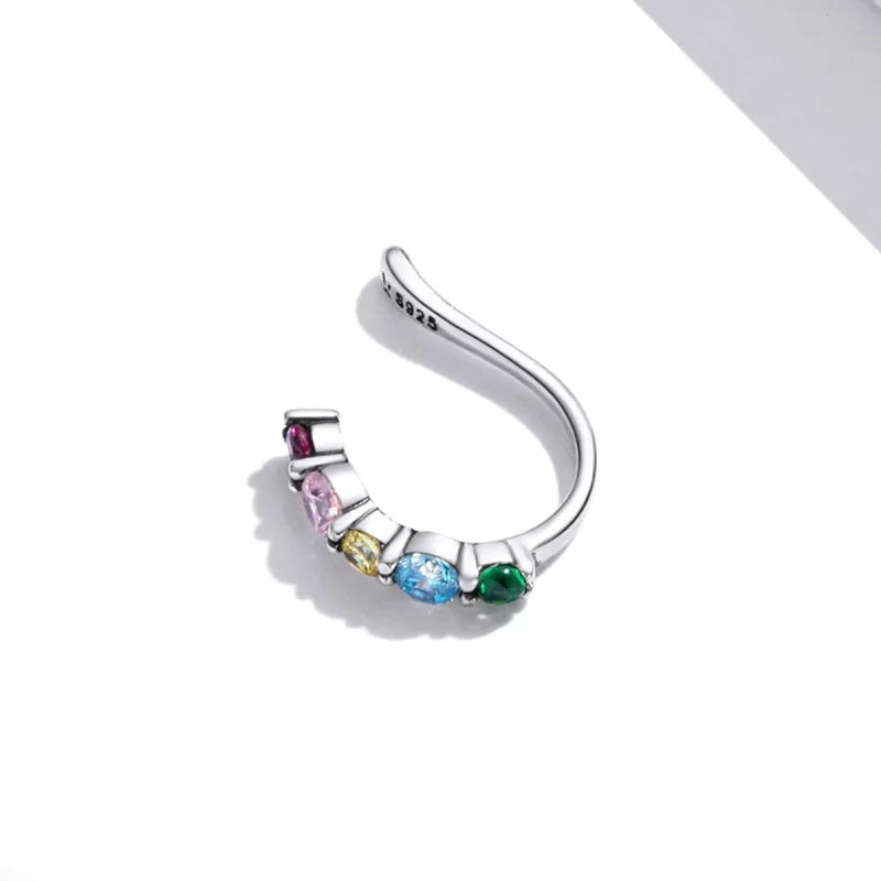 (image pour) Pince d'oreille style Pandora avec motif d'elfes - SCE1250 - Afficher 2