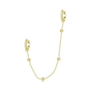 (image pour) Boucle d'oreille Style PANDORA unique - SCE1095