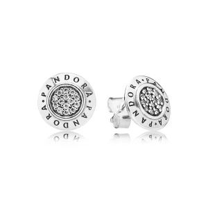 (image pour) Boucles d'Oreilles Clous Signature PANDORA - 290559CZ