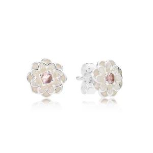 (image pour) Boucles d'oreilles Pandora 290687NBP -Boucles d'oreilles éclosion De Dahlia Femme 