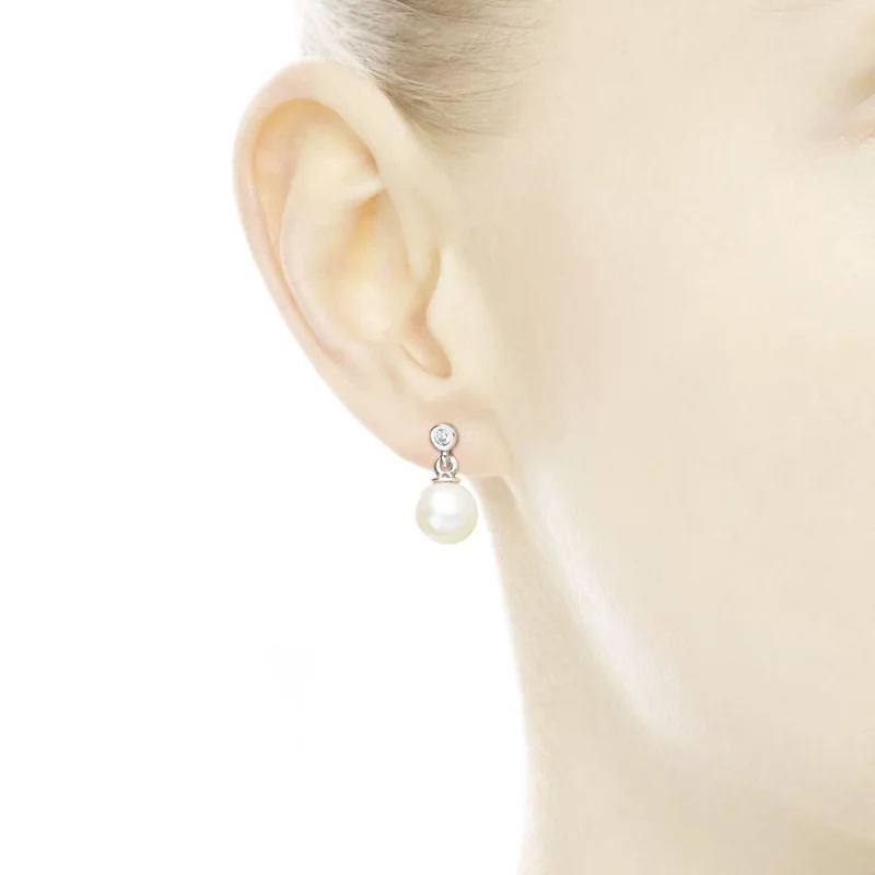 (image pour) Boucles d'oreilles Pandora 290694P -Boucles d'oreilles Elégance Lumineuse Femme - Afficher 4