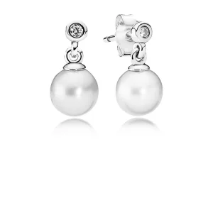 (image pour) Boucles d'oreilles Pandora 290694P -Boucles d'oreilles Elégance Lumineuse Femme 