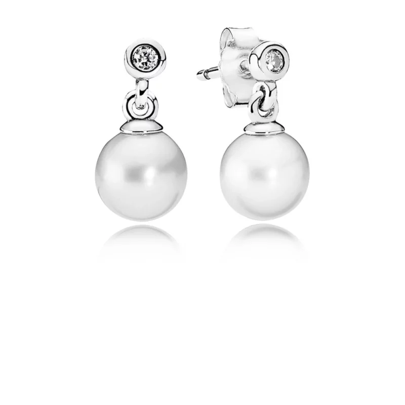 (image pour) Boucles d'oreilles Pandora 290694P -Boucles d'oreilles Elégance Lumineuse Femme 