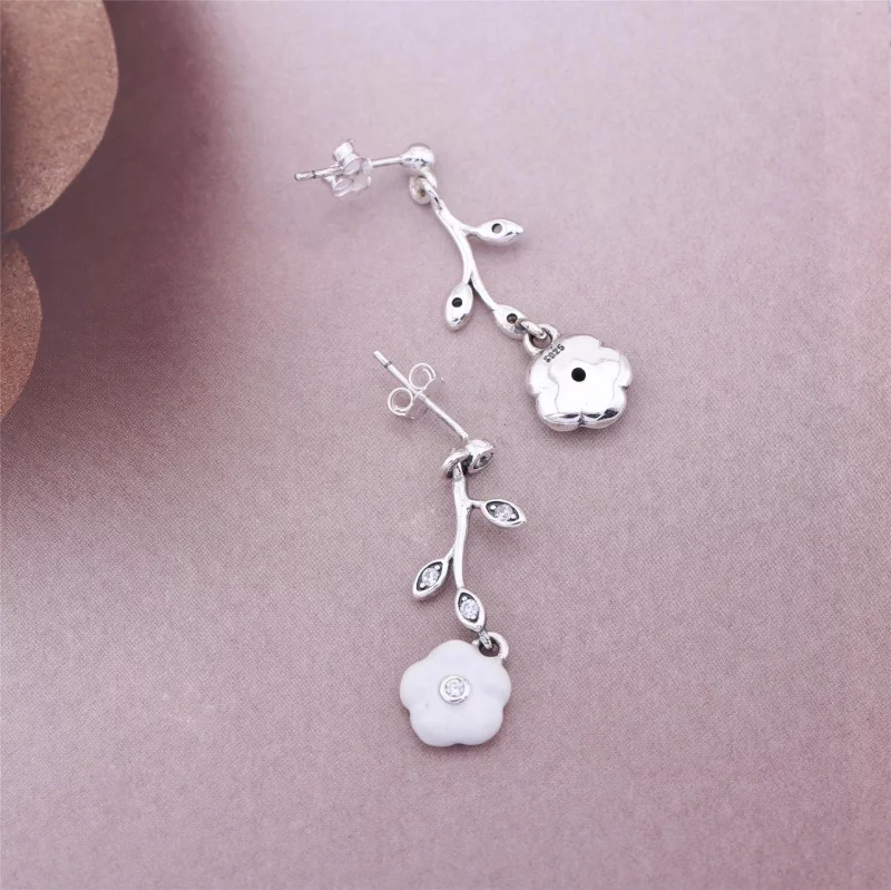 (image pour) Boucles d'oreilles Pandora 290699MOP -Boucles d'oreilles Fleurs Lumineuses Femme - Afficher 2