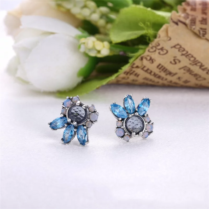 (image pour) Boucles d'oreilles Pandora Empreintes de Givre 290731NMBMX -Boucles d'oreilles E - Afficher 3