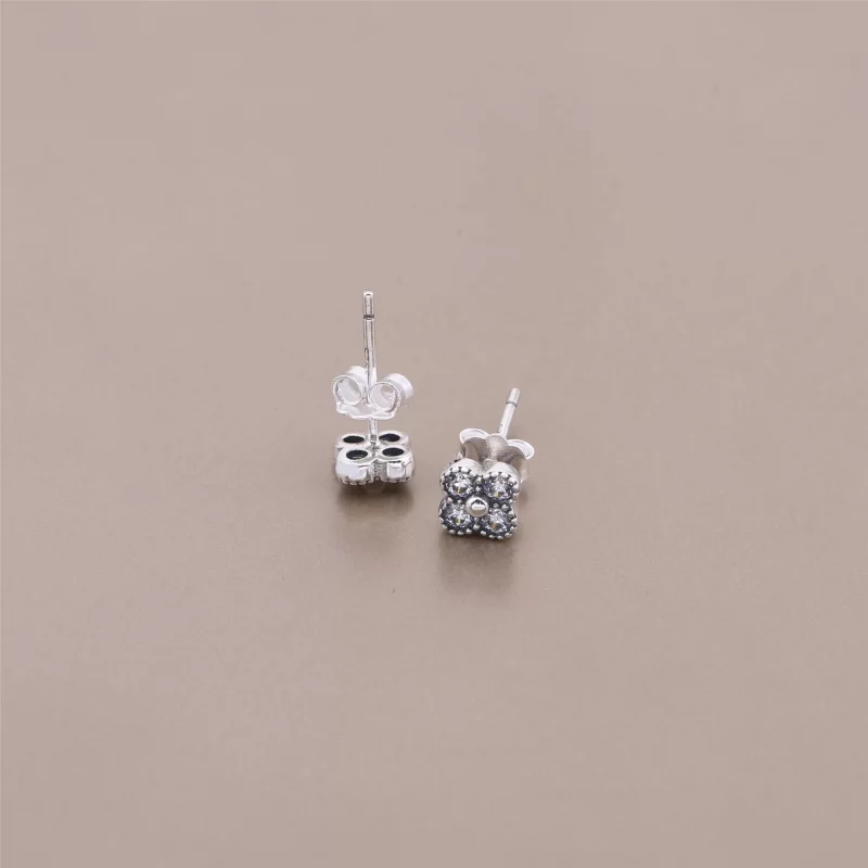 (image pour) Boucles d'Oreilles Pandora Fleurs 290647CZ -Boucles d'Oreilles Fleur d'Asie Femm - Afficher 2