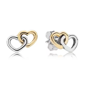 Boucles d'oreilles Pandora Histoires 290567 -Boucles d'oreilles Coeurs Enlacés Femme (image pour) Boucles d'oreilles Pandora Histoires 290567 -Boucles d'oreilles Coeurs Enlacés Femme